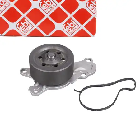 febi 103955 Wasserpumpe WaPu + Dichtung f&uuml;r CITROEN C1 2 PEUGEOT 108 TOYOTA Aygo Yaris 1.0