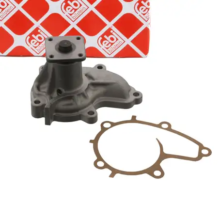 febi Water Pump + Gasket for NISSAN Almera N15, Primera, Sunny 3 2.0 D 21010-57J25
