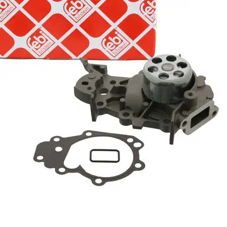 febi Wasserpumpe WaPu + Dichtung f&uuml;r RENAULT Clio Kangoo Twingo DACIA Logan Sandero 1.2