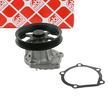 febi 24357 Wasserpumpe WaPu + Dichtung f&uuml;r TOYOTA Corolla E10 E11 1.3-1.4i Paseo Starlet