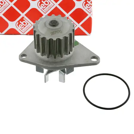 febi 27410 Wasserpumpe WaPu + Dichtung f&uuml;r CITROEN C2 C3 1 C4 1 PEUGEOT 206 207 1007 1.4