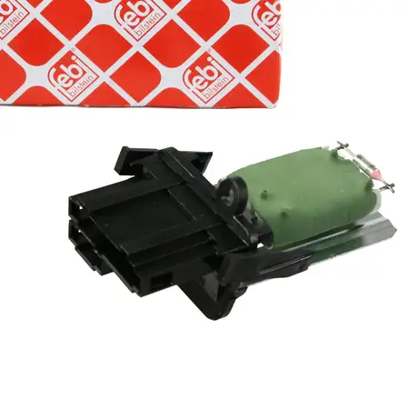 febi 19778 Widerstand Innenraumgebl&auml;se f&uuml;r VW Caddy 2 Golf 3 4 Polo 3 ohne Klima 1H0959263