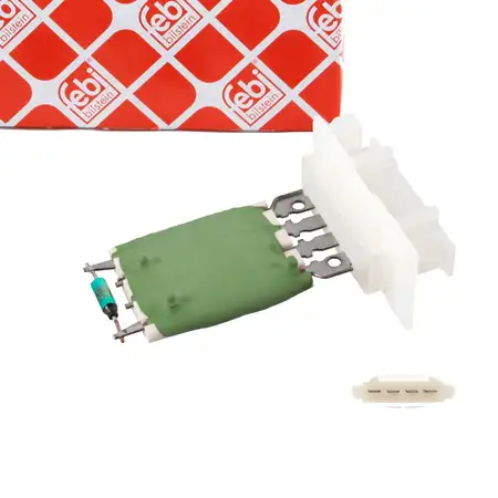 febi 108099 Widerstand Gebl&auml;se Innenraumgebl&auml;se f&uuml;r OPEL Vectra C Signum mit Klima 1845752