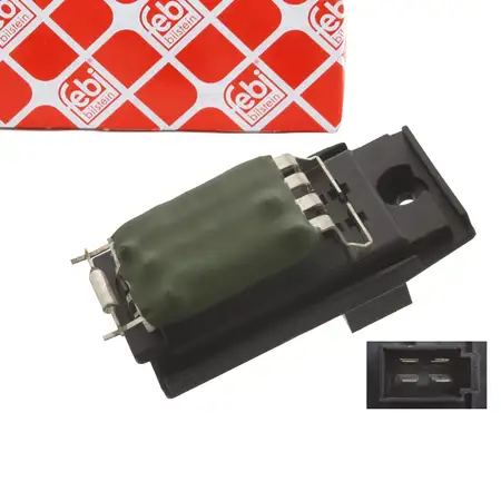 febi Widerstand Innenraumgebl&auml;se f&uuml;r FORD Focus 1 MK1 Mondeo 1-3 Transit ohne