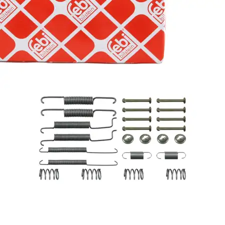 febi 02060 Zubeh&ouml;rsatz Bremsbacken f&uuml;r VW Golf 1 2 Lupo Passat B1 B2 Polo A2 Arosa Ibiza 2