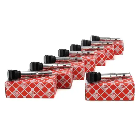 8x febi 23258 Z&uuml;ndspule f&uuml;r AUDI RS4 B7 B8 RS5 8T 8F VW Touareg 7L 4.2 V8 FSI