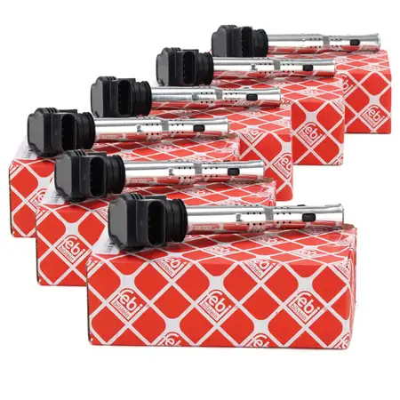 6x febi 23258 Z&uuml;ndspule f&uuml;r AUDI A5 8T3 8TA 3.0 TFSI quattro 272 PS + S5 333 PS