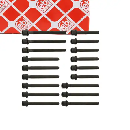 febi 14344 Zylinderkopfschrauben Set f&uuml;r VW Golf 4 Bora Passat B5 2.3 V5 VR5 AGZ 150 PS