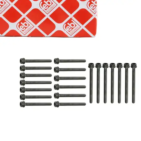 febi 22036 Zylinderkopfschrauben Set f&uuml;r VW Golf 4 Bora Sharan Transporter T4 2.8 VR6 204
