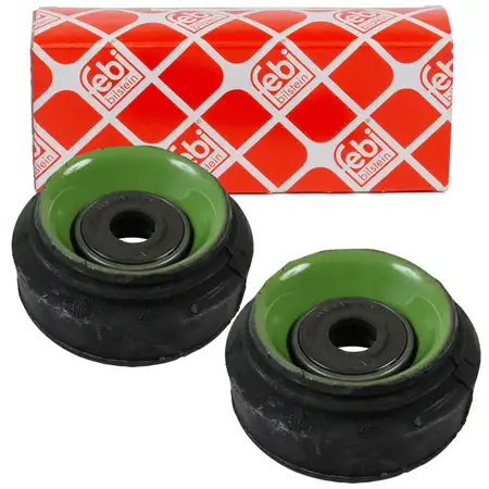 2x febi 02429 Federbeinlager + W&auml;lzlager f&uuml;r AUDI 80 90 VW Passat 32B 33B vorne