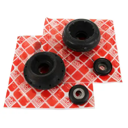 2x febi Federbeinlager + W&auml;lzlager f&uuml;r FORD Galaxy SEAT VW Golf 3 Passat vorne