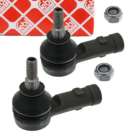 2x febi 41335 PROKIT Spurstangenkopf f&uuml;r SMART ForFour 454 MITSUBISHI Colt 6 vorne
