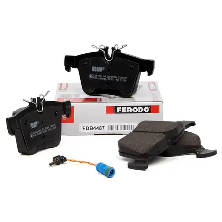 FERODO Brake Pads + Rotors for Mercedes C-Class W205 A205 C205 S205 GLC X253 C253 (Rear)