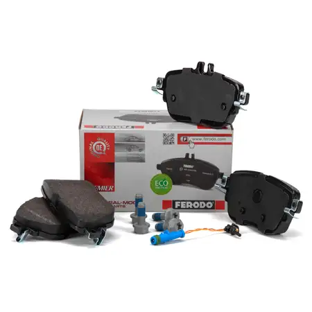 FERODO Brake Pads + Wako for MERCEDES CLS C257 W213 S213 A238 C238 (Rear)