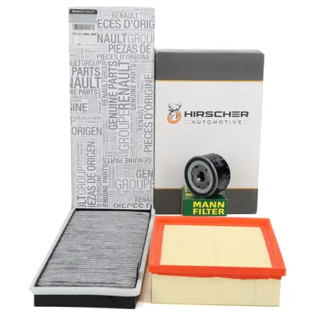 Filter-Set 3-tlg f&uuml;r RENAULT ESPACE IV (JK0/1_) 2.0 / Turbo 1.9 dCi