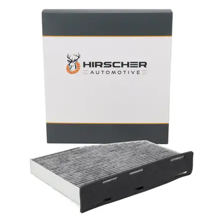 HIRSCHER Innenraumfilter Aktivkohle f&uuml;r AUDI A3 8P SEAT SKODA VW Golf 5 6 1K1819653B