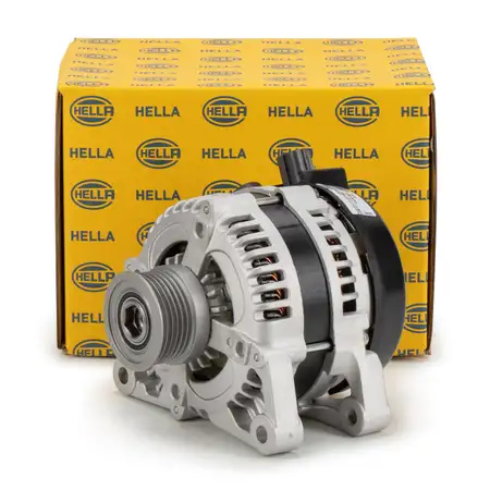 HELLA Lichtmaschine 14V 150A f&uuml;r FORD C-Max Fiesta 5 Focus 2 Kuga 1 1.6/2.0 TDCI