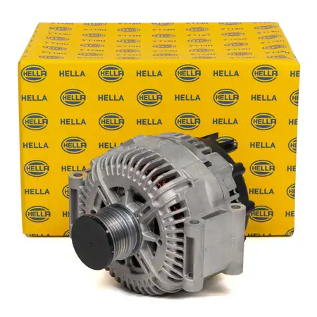 HELLA Lichtmaschine Generator 14V 180A f&uuml;r MERCEDES Sprinter 3t-5t Vito Viano W639 OM646