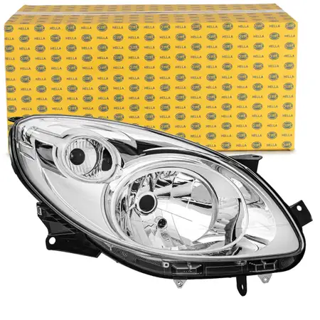 HELLA 1E7271510-321 H4 Halogen Headlight for Renault Twingo 2 (up to December 2011), right side