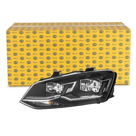 HELLA 1EA012034411 LED Scheinwerfer f&uuml;r VW Polo 5 6R1 6C1 ab 05.2014 links 6C1941035