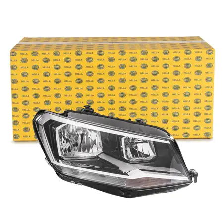 HELLA 1EA012286061 HALOGEN Scheinwerfer + Leuchtmittel f&uuml;r VW Caddy 4/Alltrack rechts