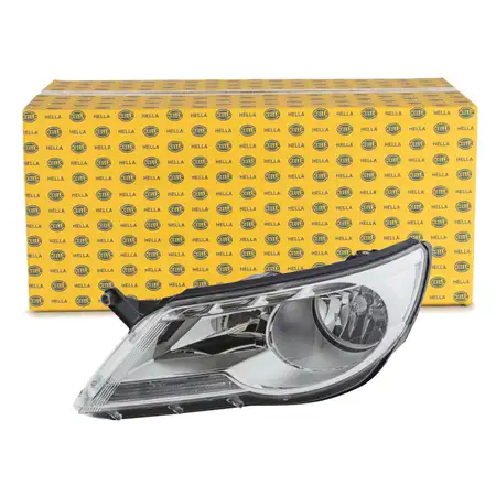 HELLA 1ED247038-211 H7 Frontscheinwerfer Scheinwerfer f&uuml;r VW Tiguan 5N_ bis 05.2011 links