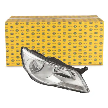 HELLA 1ED247038-221 H7 Frontscheinwerfer Scheinwerfer f&uuml;r VW Tiguan 5N_ bis 05.2011 rechts