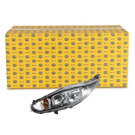 HELLA 1EE354803011 HALOGEN H7/H15 Scheinwerfer f&uuml;r FORD Fiesta 6 MK6 ab 01.2013 links