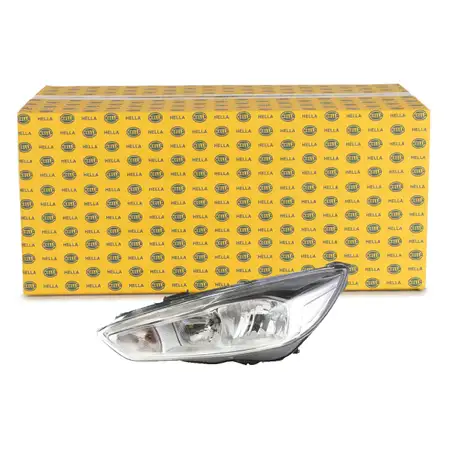 HELLA 1EE354827071 HALOGEN H7/H1 Scheinwerfer f&uuml;r FORD Focus 3 MK3 11.2014 links 1866241