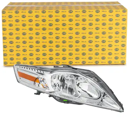 HELLA 1EF010541-021 Halogen Headlight for Ford Mondeo 4 (MK4) up to October 2010, right side