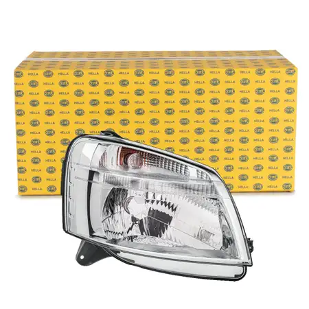 HELLA HALOGEN H4 Scheinwerfer + Leuchtmittel f&uuml;r CITROEN Berlingo Partner 11.2002 rechts