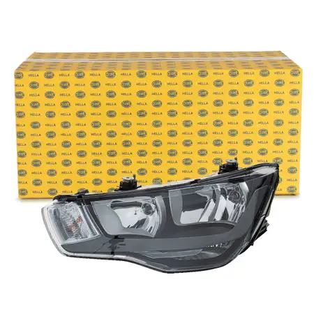 HELLA HALOGEN Scheinwerfer + Leuchtmittel f&uuml;r AUDI A1 8X bis 10.2014 links 8X0941003