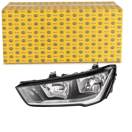 HELLA 1EG354838-011 HALOGEN Scheinwerfer f&uuml;r AUDI A1 S1 8X ab 11.2014 links 8XA941003