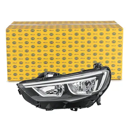 HELLA HALOGEN Scheinwerfer + Leuchtmittel f&uuml;r OPEL Insignia B bis 01.2020 links 39209170