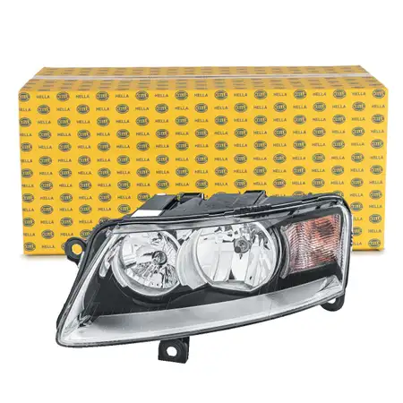 HELLA 1EJ009925011 HALOGEN Scheinwerfer + Leuchtmittel f&uuml;r AUDI A6 4F C6 ab 10.2008 links