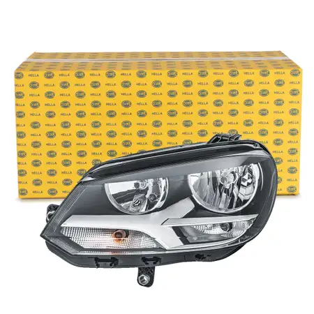 HELLA 1EJ010750311 HALOGEN Scheinwerfer + Leuchtmittel f&uuml;r VW Eos 1F7 1F8 ab 11.2010 links