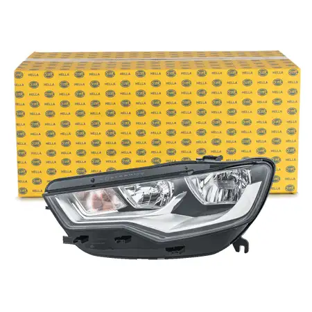 HELLA 1EJ011149011 HALOGEN Scheinwerfer + Leuchtmittel f&uuml;r AUDI A6 4G C7 bis 09.2014 links