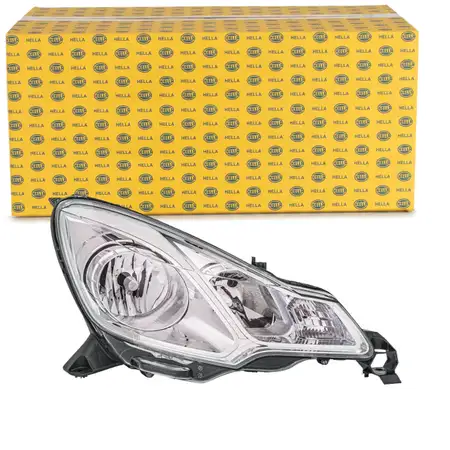 HELLA 1EJ354674-021 HALOGEN Scheinwerfer f&uuml;r CITROEN C3 2 SC_ bis 02.2013 rechts