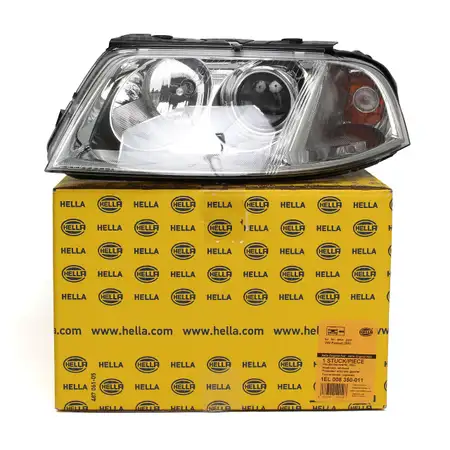 HELLA HALOGEN Hauptscheinwerfer Scheinwerfer f&uuml;r VW Passat 3B links 3B0941015AN