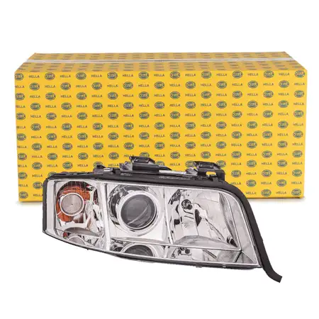 HELLA 1EL008472021 HALOGEN Scheinwerfer + Leuchtmittel f&uuml;r AUDI A6 4B C5 ab 06.2001 rechts