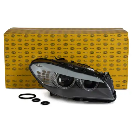 HELLA BI-XENON Hauptscheinwerfer + Stellmotor f&uuml;r BMW 5er F10 F11 rechts 63117271912