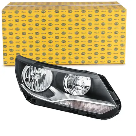HELLA 1EL010749-221 HALOGEN Scheinwerfer f&uuml;r VW Tiguan 5N_ ab 06.2011 rechts