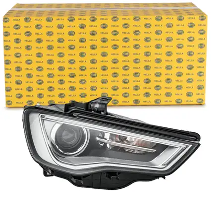 HELLA 1EL010740321 BI-XENON/LED Scheinwerfer f&uuml;r AUDI A3 S3 RS3 8V bis 05.2016 rechts