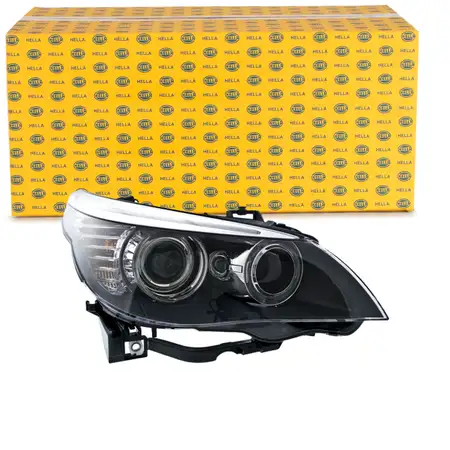 HELLA BI-XENON/LED Scheinwerfer f&uuml;r BMW 5er E60 E61 ab 04.2007 rechts 63127177756