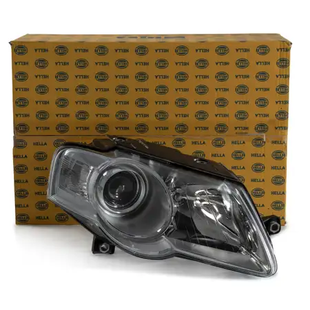 HELLA HALOGEN Hauptscheinwerfer + Stellmotor Set f&uuml;r VW Passat/Variant rechts 3C0941006AA