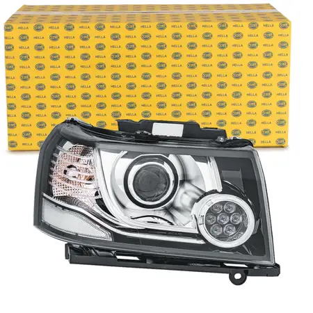 HELLA BI-XENON/LED Scheinwerfer f&uuml;r LAND ROVER Freelander 2 L359 10.2012 rechts LR039793