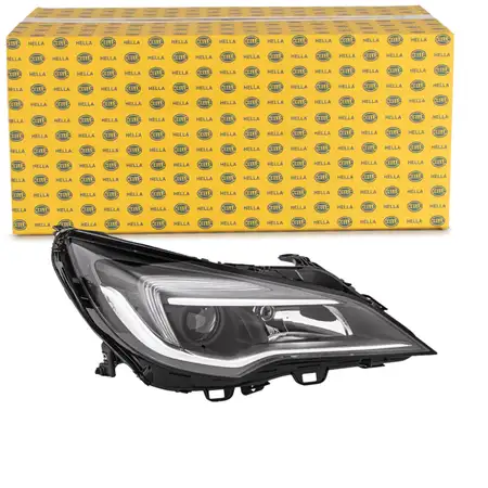 HELLA 1EL354829-021 HALOGEN Scheinwerfer f&uuml;r OPEL Astra K bis 08.2019 rechts 39081893