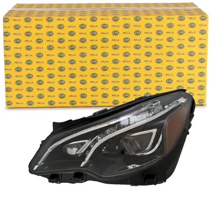 HELLA LED Headlights for Mercedes-Benz E-Class A207 C207 (model year 2013 and later), left side 2078208961