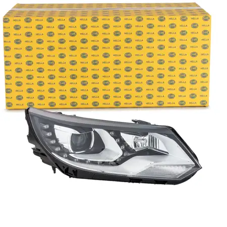 HELLA BI-XENON/LED Scheinwerfer f&uuml;r VW Tiguan 5N_ ab 06.2011 rechts 5N1941754B
