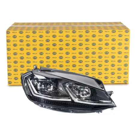 HELLA 1ZX013924221 LED Scheinwerfer f&uuml;r VW Golf 7/Variant/Alltrack ab 11.2016 rechts